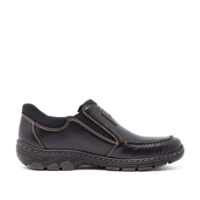 Rieker 19961-03 Men's Black Slip On Shoes