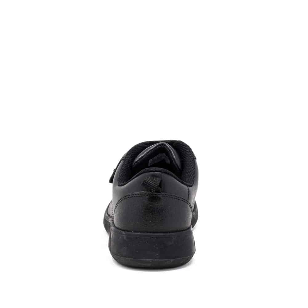 CLARKS Scape Flare Youth Black Leather Kids School Shoes - 121 Shoes
