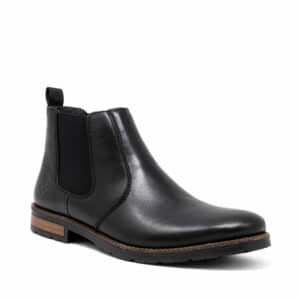 Rieker 34653-00 Men's Black Slip On Shoes