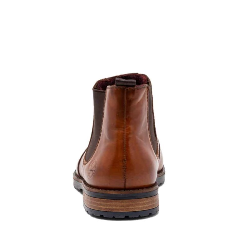Rieker 34653-22 Men's Brown Slip On Shoes