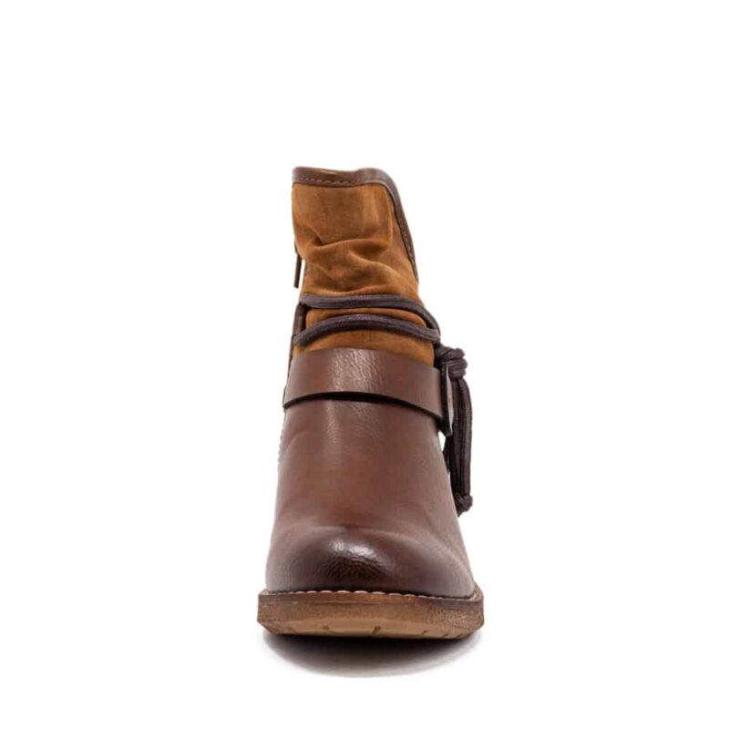 Rieker 94689-22 Ladies Brown Ankle Boots
