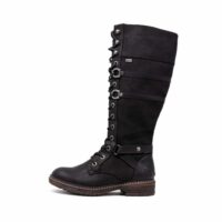 Rieker 94732-00 Ladies Black Long Boots
