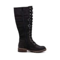 Rieker 94732-00 Ladies Black Long Boots