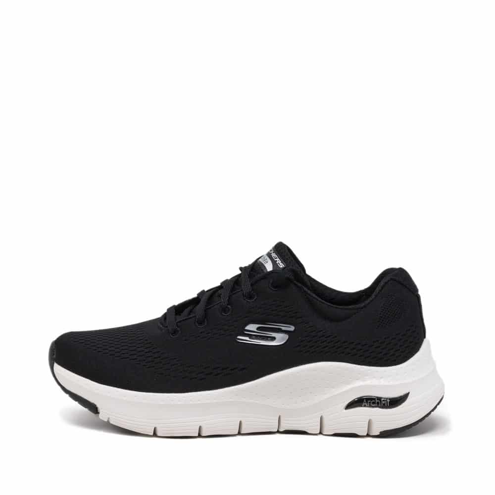 Skechers Arch Fit - Black and White Premium Trainers - 121 Shoes
