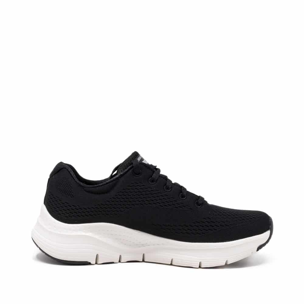Skechers Arch Fit - Black and White Premium Trainers - 121 Shoes