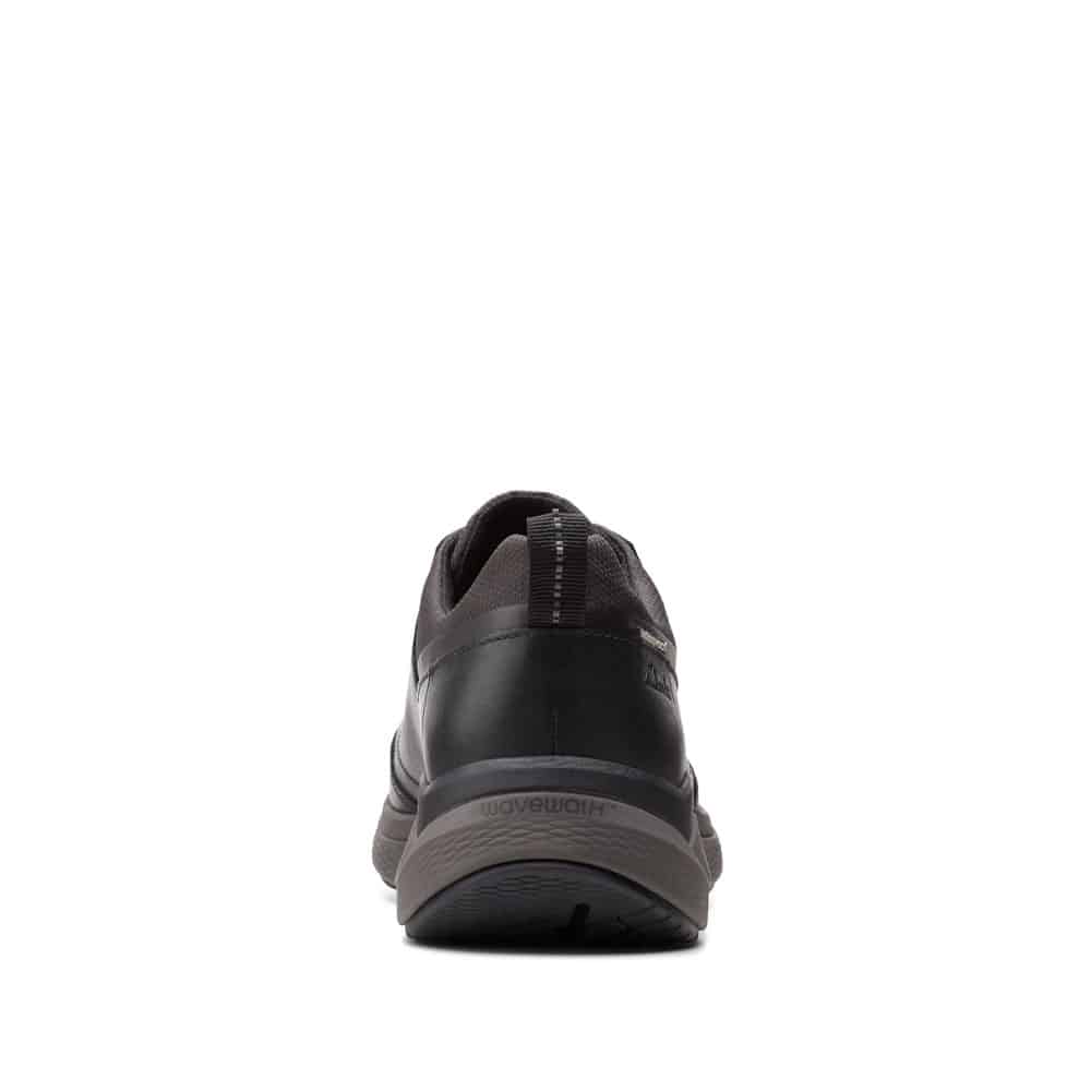 Clarks Wave 2.0 Vibe Black Leather Leather Shoes - 121 Shoes