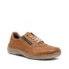 Rieker 03030-25 Men's Brown Zipper Shoes