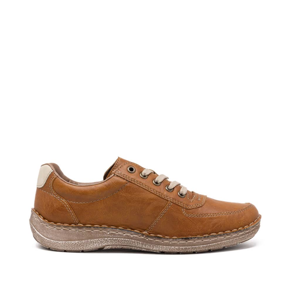 Rieker 03030-25 Men's Brown Zipper Shoes Premium Shoes - 121 Shoes