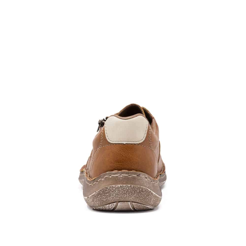 Rieker 03030-25 Men's Brown Zipper Shoes Premium Shoes - 121 Shoes