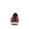 Rieker 08868-24 Men's Brown Slip On Shoes