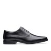 Clarks Howard Walk Black Leather