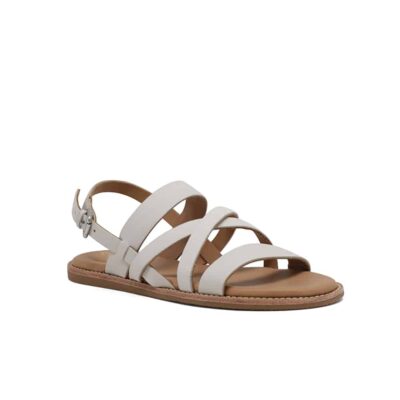 CLARKS Karsea Sun Women Sandal White Leather