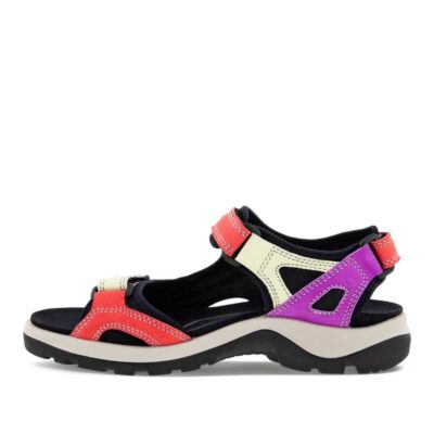 Ecco Yucatan W Sandal Multicolor Hibiscus