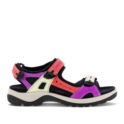 Ecco Yucatan W Sandal Multicolor Hibiscus