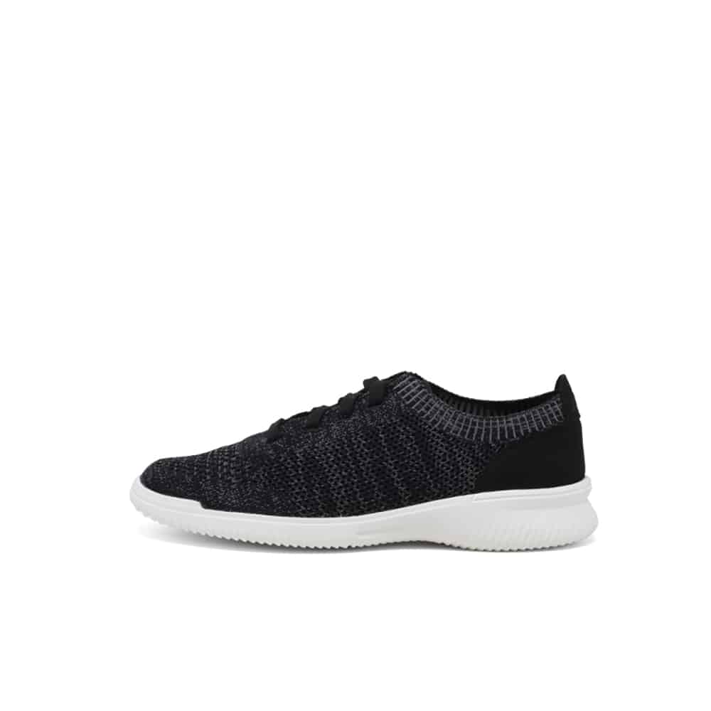 CLARKS Donaway Knit Shoes Black Breathable - 121 Shoes