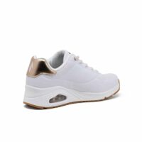 SKECHERS Ladies Sneakers White Lace-up