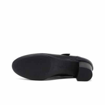 clarks linnae up black leather