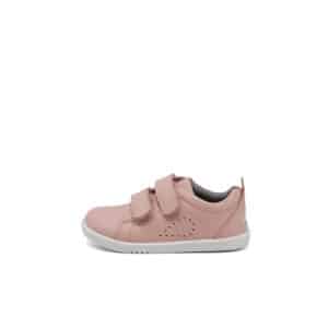BOBUX GRASS COURT KIDS TRAINER PINK LEATHER
