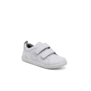 BOBUX GRASS COURT KIDS TRAINER WHITE LEATHER