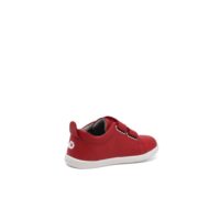 BOBUX GRASS COURT KIDS TRAINER RED LEATHER