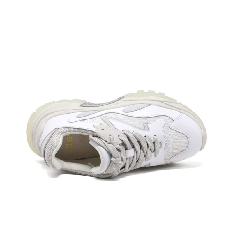 ASH ADDICT WHITE AND PEARL GREY LADIES SNEAKERS
