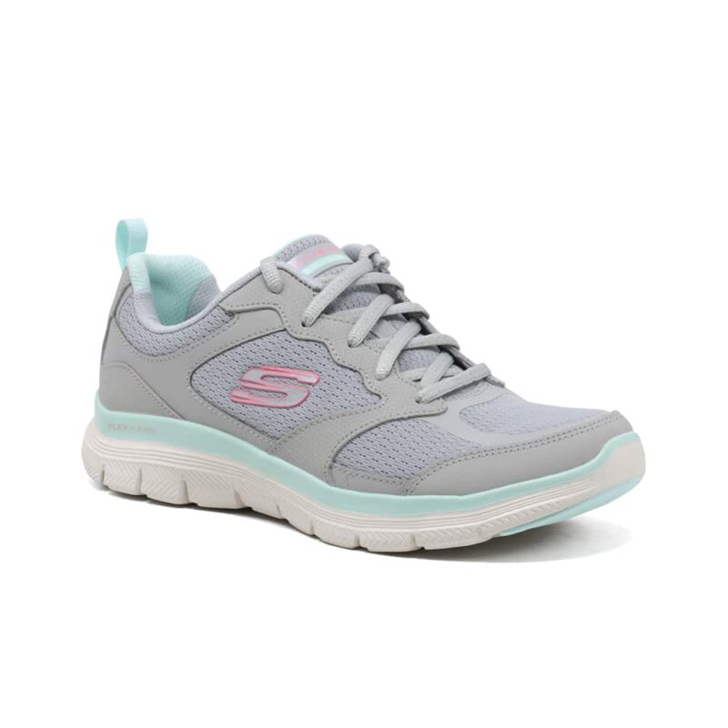 Skechers Women's Flex Appeal 4.0 Active Flow Sneaker Gray
