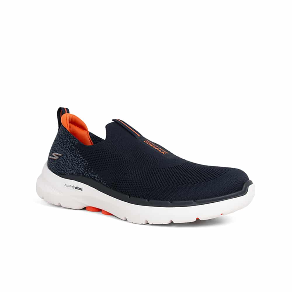 Skechers Men's Go Walk 6 Sneaker Navy - 121 Shoes