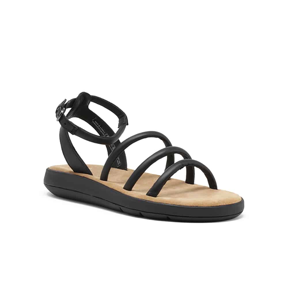 Clarks Jemsa Style 26164617 Women's Leather Flat Summer Sandals in ...