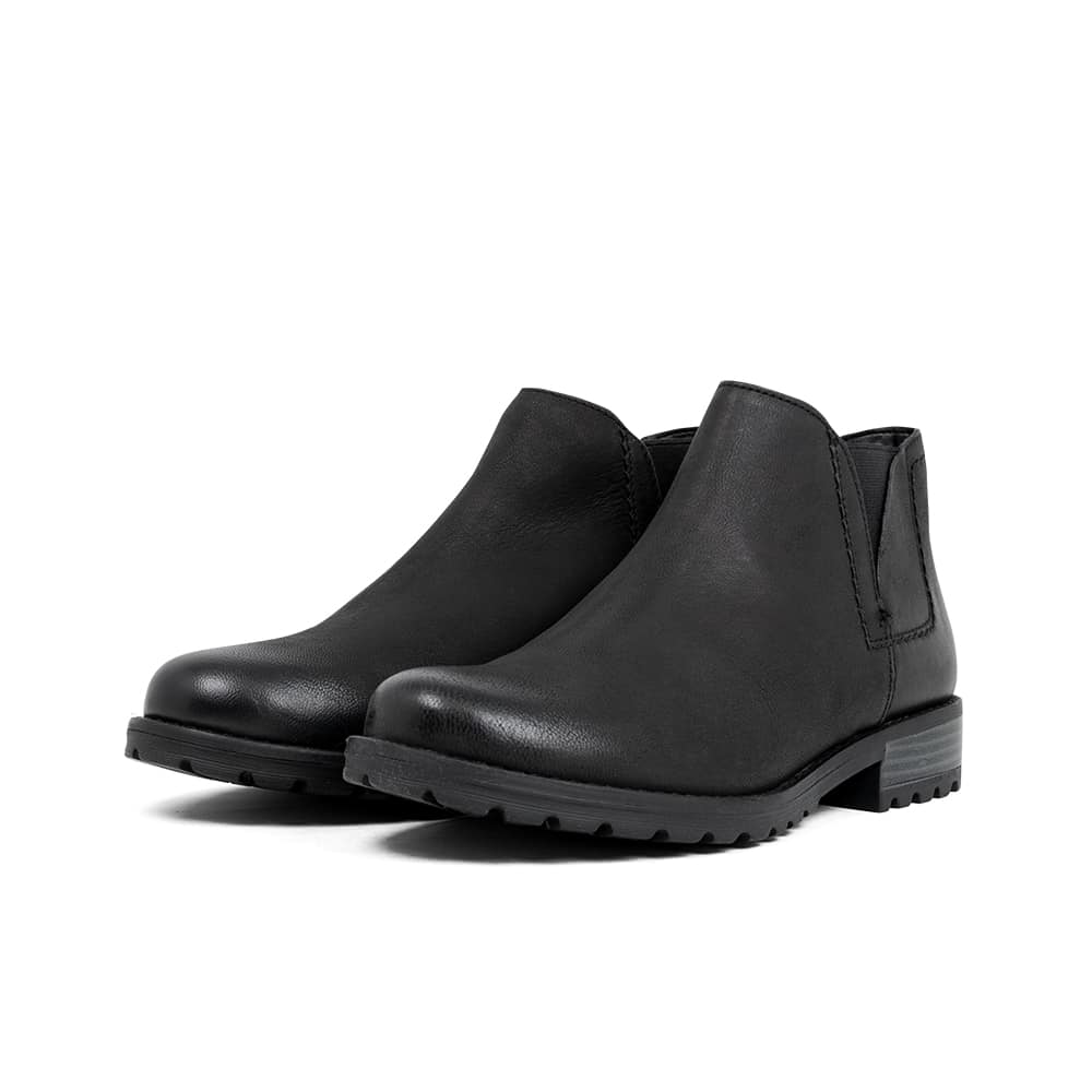 CLARKS Clarkwell Demi Black Leather - 121 Shoes