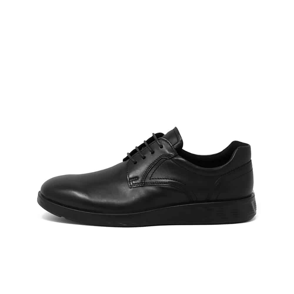 ECCO S LITE HYBRID comfortable black derby shoes - 121 Shoes