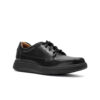 CLARKS Un Abode Ease Men's Shoes Black Leather 26136984