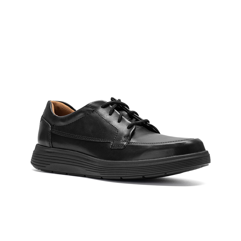 CLARKS Un Abode Ease Black Leather - 121 Shoes