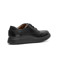 CLARKS Un Abode Ease Men's Shoes Black Leather 26136984