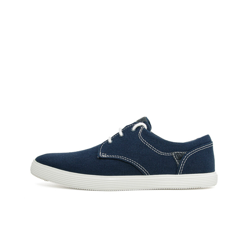 CLARKS Sharkford Walk Navy Canvas - 121 Shoes