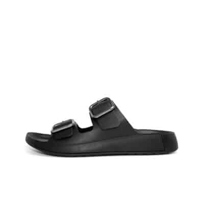 ECCO COZMO M Men’s Leather Buckle Two Strap Sandal