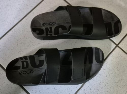 ECCO COZMO M Men's Leather Two Strap Summer Sandal 500904 photo review