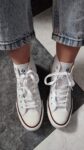 Victoria Tribu Canvas Mid Boot Trainers Blanco photo review