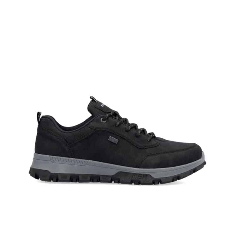 Rieker Men's Sneakers Black Waterproof Casual Shoes 3550300