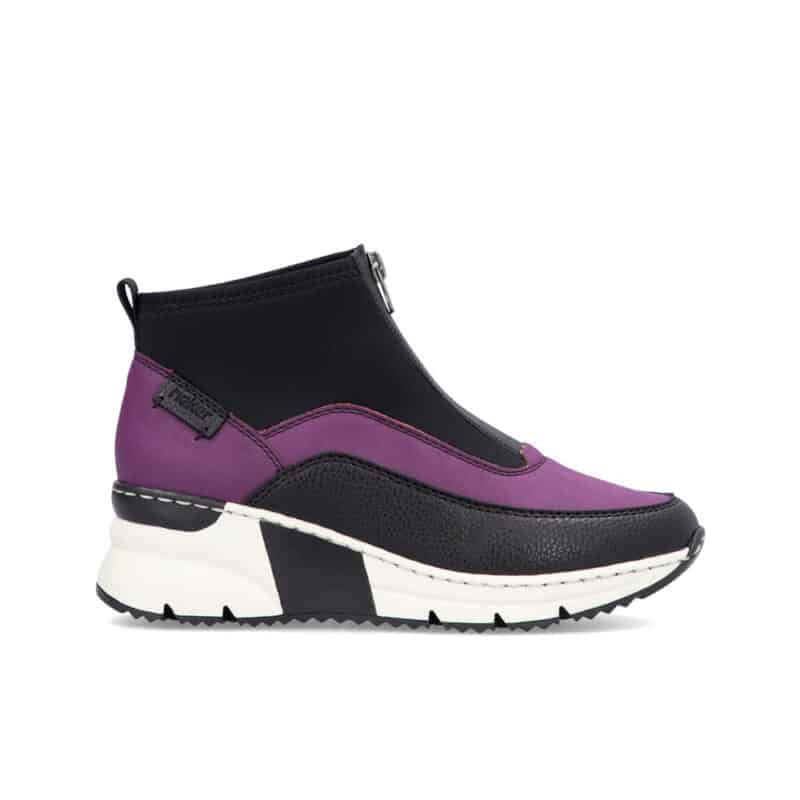 Rieker Women's Ankle Boots Purple Fashion Casual Shoes N635230