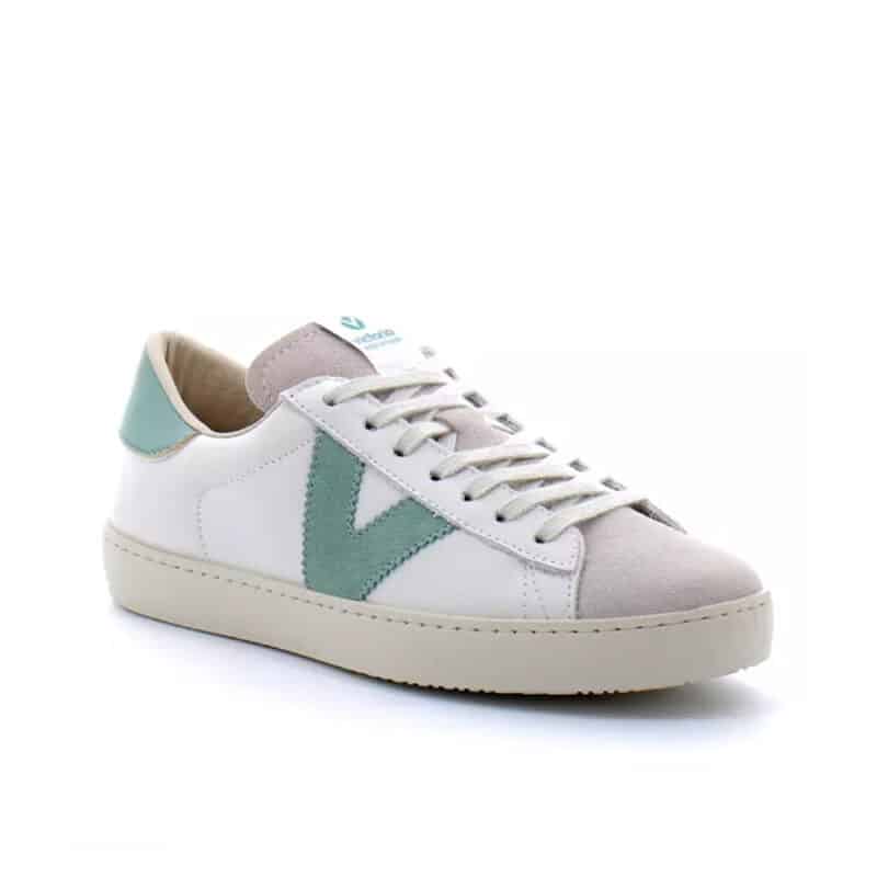 Victoria Women's Sneakers Low-Top Trainers Lace-up Green Casual Shoes 1126142JADE