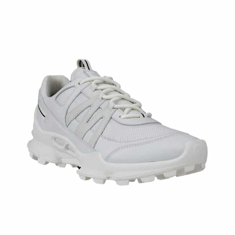 ECCO BIOM C-TRAIL Women's Sneakers White Leather Gore-Tex Lace UP Trainers Casual Shoes 80325360955