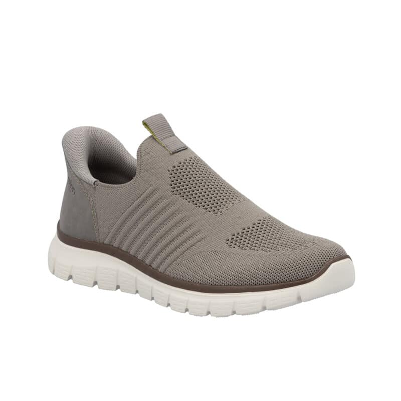 Rieker Men's Trainers Beige Low-Top Slip on Casual Shoes B665964