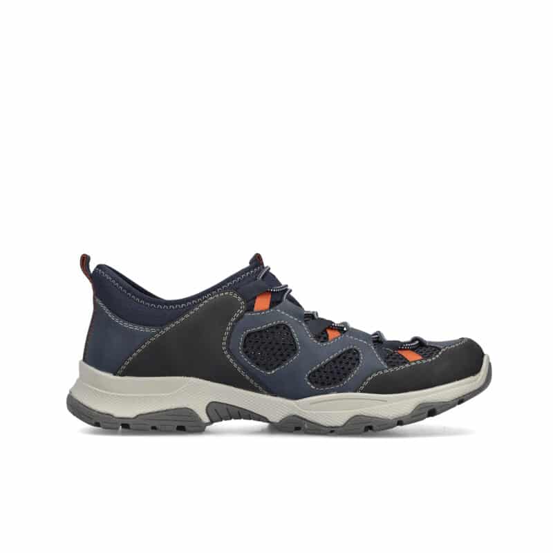Rieker Men's Sneakers Blue Fashion Slip on Casual Shoes B835014