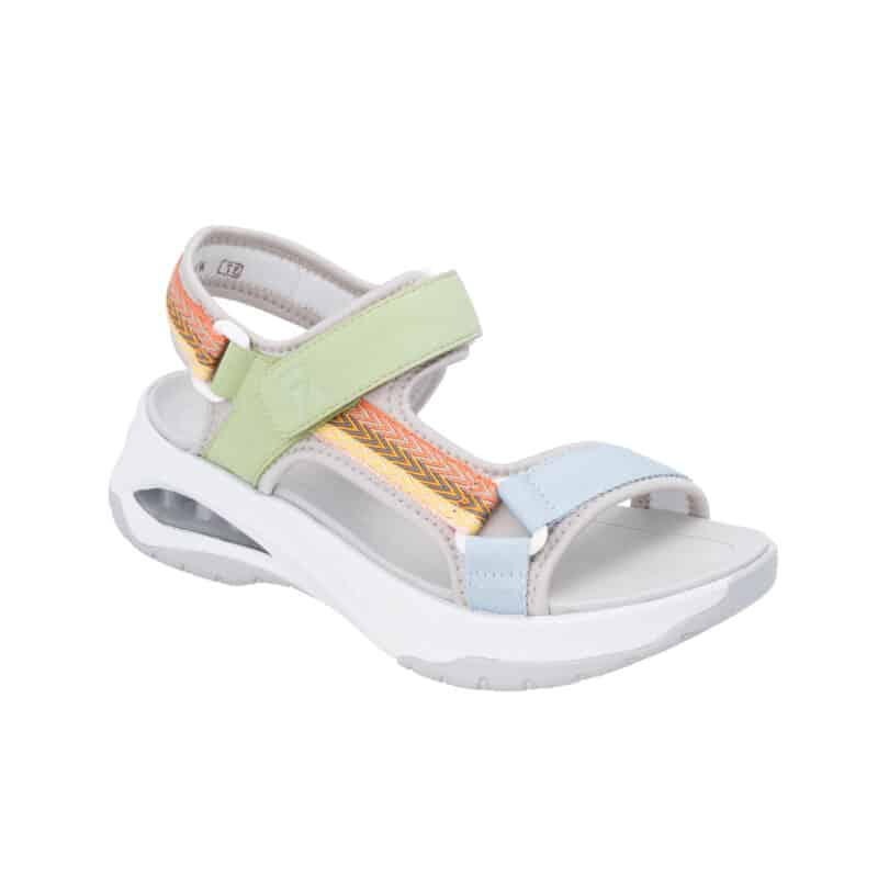Rieker Women's Sandals Classic Multicolour Fashion Hook & Loop Summer Shoes W315190